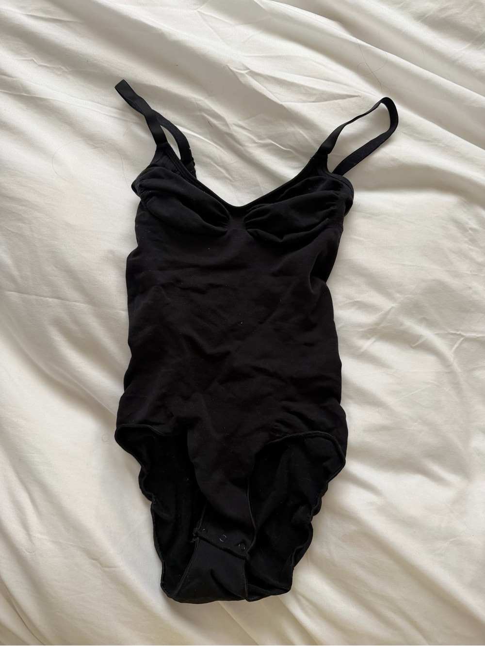 SKIMS black bodysuit/shapewear